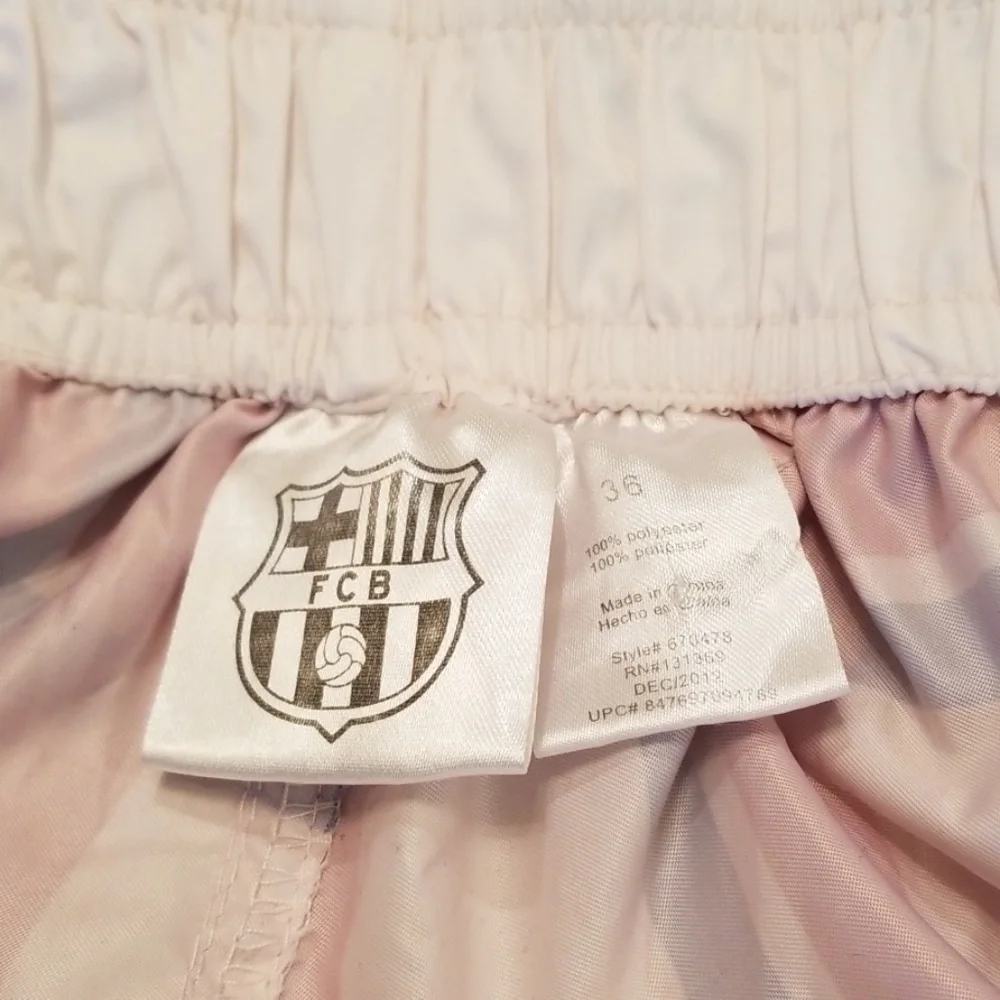 FC Barcelona boardshorts, Mens Size 36 swim trunks.